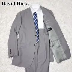 高級 David Hicks スーツ セットアップ グレー ロロピアーナ シルクのサムネイル
