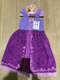 ディズニー　プリンセス　ラプンツェル　タオルドレス　ラップタオル　プールタオル