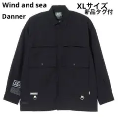 【貴大様】WIND AND SEA × DANNER ウィンダシー　黒 シャツ DANNER × WIND AND SEA