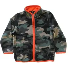 UNIQLO ユニクロ フリース ジップジャケット 迷彩 カモフラ 110cm