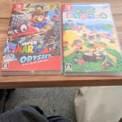 スーパーマリオオデッセイ & あつまれどうぶつの森