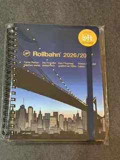 2026年3月始まり 月間 L ロルバーンダイアリー 夜景【ロフト限定】