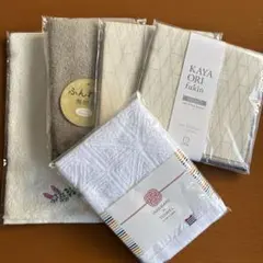 ハンドタオル&かやおりふきんセット
