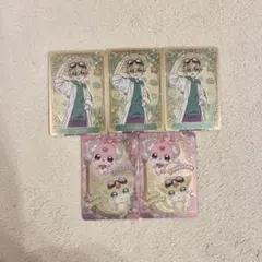 名探偵プリキュア グミカード5点セット