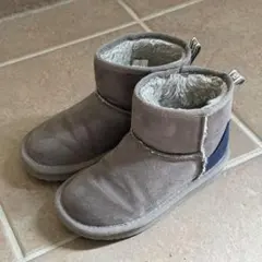 【中古】GRAVIS キッズブーツ グレー 18.0cm