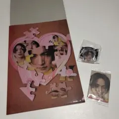 ENHYPEN ヒスン HEESEUNG クリアファイル シール　ヘアゴム3点