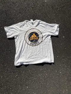 K*a様 adidas ロゴ Tシャツ ホワイト90s