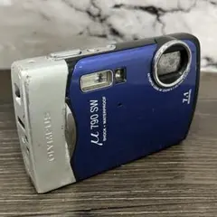 防水デジカメ】OLYMPUS μ 790SW ブルー 耐衝撃 オリンパス - メルカリ