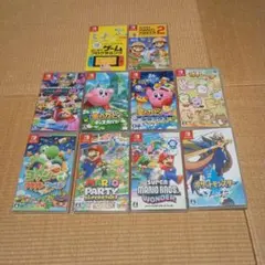 任天堂スイッチ　ソフトケースのみ　10個