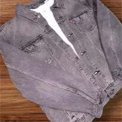 【新品】Levi’s ブラックデニムジャケット3rd XL オーバーサイズ 春物