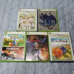 Xbox360 ソフト5本セット アイドルマスター デビルメイクライ