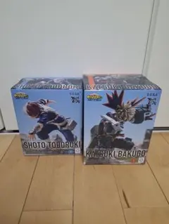 僕のヒーローアカデミア　ヒロアカ　フィギュア　クロスリンク　 轟焦凍・爆豪勝己