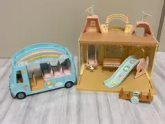 シルバニアファミリー 森のたのしいようちえん　幼稚園バスセット