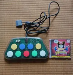 比較的美品 ポップンミュージック コントローラー 静音化 PS専用 完動品 ポップンミュージックアーケードスタイルコントローラー(PS版)静音化