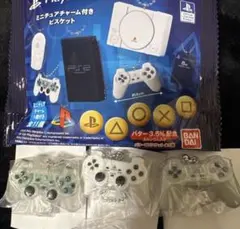 PlayStation/ミニチュアチャーム付きビスケット3個セット