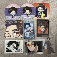 ブルーロック コラボカフェ　コースター　まとめ売り　カード　ステッカー　雪宮