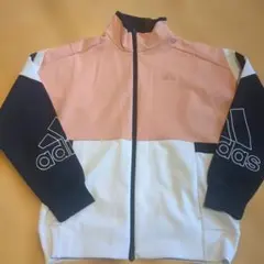 adidas ジャージ Mサイズ ピンク/ブラック