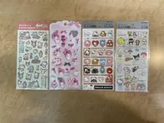 サンリオキャラクター シールセット 4パック