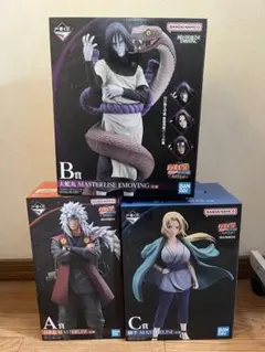 一番くじ NARUTO 伝説の三忍 フィギュアセット - メルカリ