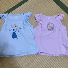 エルサ・ラプンツェル Tシャツ 2枚セットのサムネイル