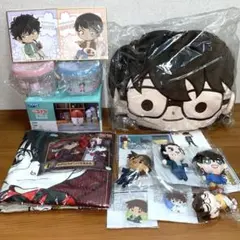 名探偵コナン　セガラッキーくじオンライン　まとめ売り　ぬいぐるみ　15点