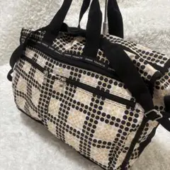 【おすすめ】ダイアナフランシス ボストンバッグ ショルダー 2way ドット柄