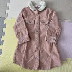 べべ　SLAP SLIP コーデュロイシャツワンピ　90サイズ