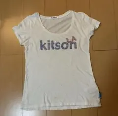 UNIQLO kitson LA ロゴ Tシャツ Mサイズ ホワイトのサムネイル