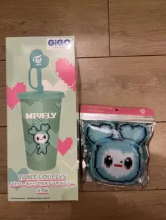 GIGO限定 TWICELOVELYS タンブラー エコバッグ サナ ミナ GIGO限定TWICE LOVELYS タンブラー エコバッグ2点セット(サナ) - メルカリ