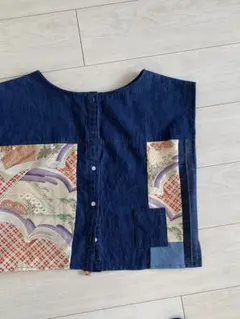 トップス　着物リメイク