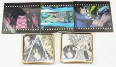 鬼滅の刃　鬼滅シアター　スクエア缶バッジ&カード