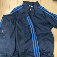 adidas ウィンドブレーカー キッズ130サイズ　防寒上下セット