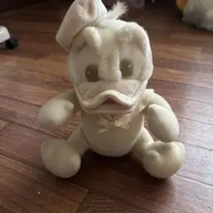 希少！白ドナルドダックぬいぐるみ