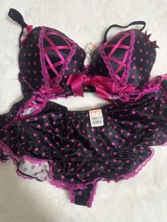 希少レア廃盤エメフィール サテンブラショーツセット