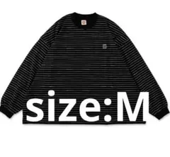 SEE SEE × eye_C SUPER BIG BORDER LS TEE - メルカリ