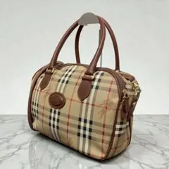 Burberry バーバリー　ボストンバッグ 2way ノバチェック　ハンド
