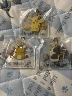 1番くじ　ポケモン　アクリルキーホルダー3点セット