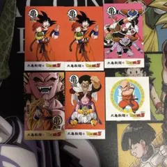 丸亀製麺　ドラゴンボール　うどん札　ステッカー　シークレット