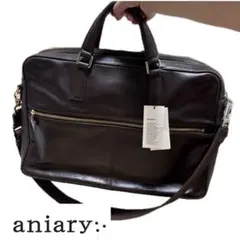アニアリ ブリーフバッグ Antique Leather ANIARY 牛革のサムネイル