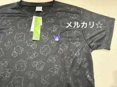 Sanrio characters 総柄 半袖Tシャツ クロミ刺繍　UVカット