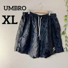 UMBRO 【XL】 ブラック チェック柄 ピステパンツ