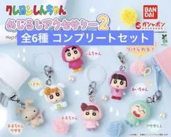 クレヨンしんちゃん めじるしアクセサリー2 パステルカラー コンプリート セット