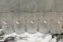 Hello Kitty ガラスコップ5個セット