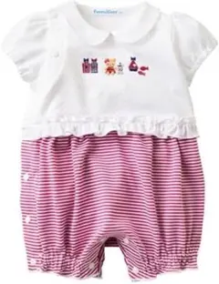 ファミリア袖付きロンパース70cm