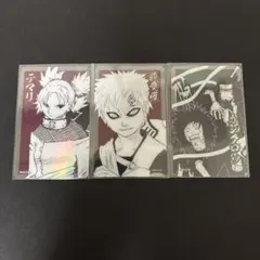 NARUTO カード　我愛羅　カンクロウ　テマリ 我愛羅 カンクロウ テマリ カード4枚セット - メルカリ