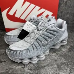 未使用✨ ナイキ ショックスTLウルフグレー 27.5cm スニーカー