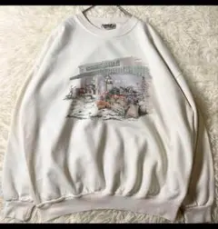 NORTHERN MARKET 風景画プリント スウェット