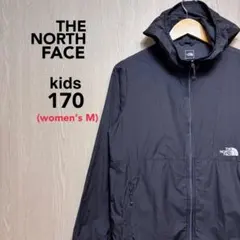 ノースフェイス コンパクトジャケット kids170 黒 （レディースM相当 