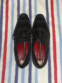 スエード レースアップ ドレスシューズ ビジネスシューズ　サービスシューズ