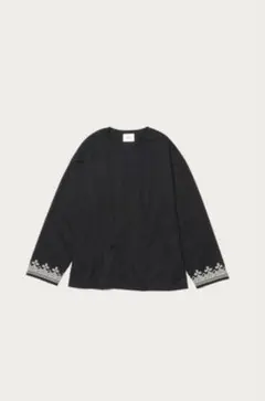 ユナイテッドアローズ＆サンズ　WALABER TEE ヘンリーネックTシャツ Mのサムネイル